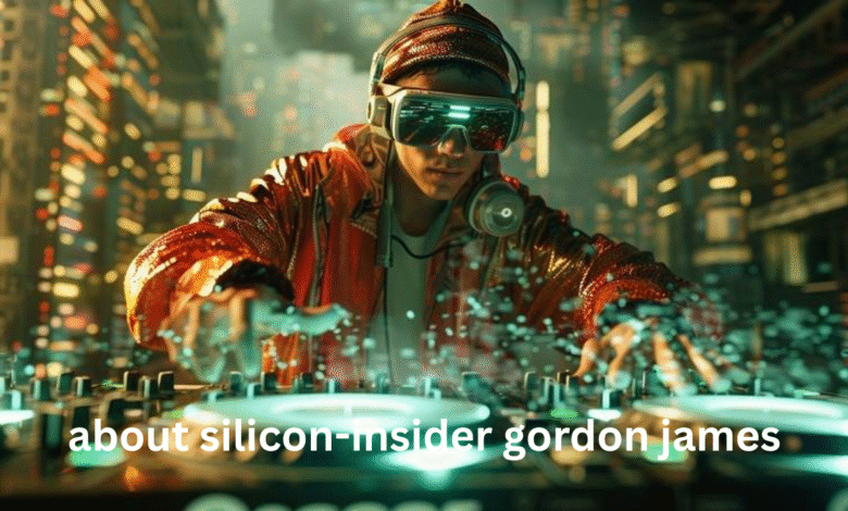 about silicon-insider gordon james