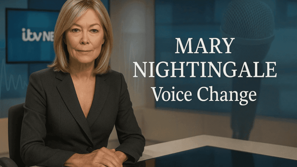 Mary Nightingale Voice Change