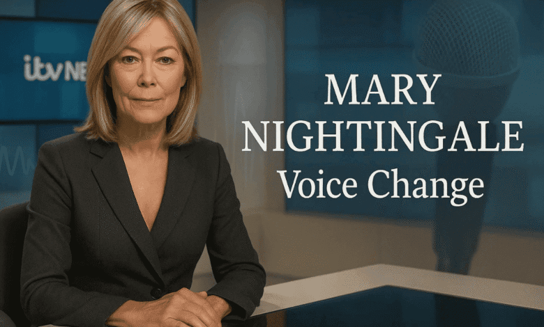 Mary Nightingale Voice Change