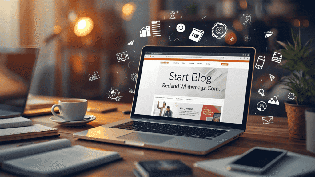 Start Blog Redand Whitemagz. Com