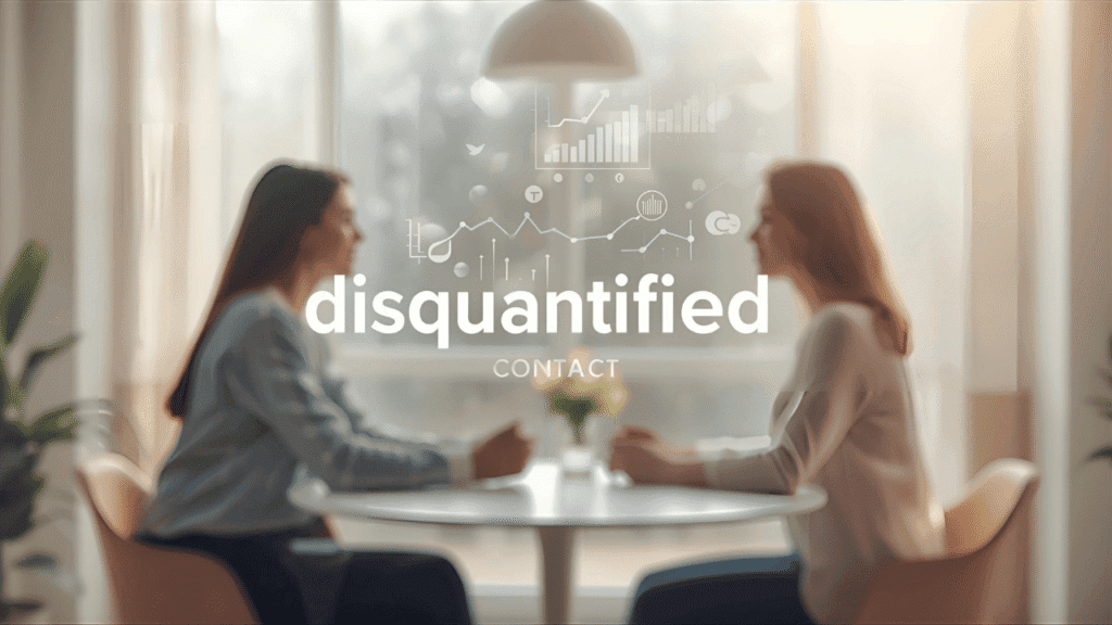 disquantified contact