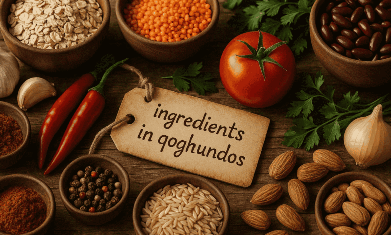 ingredients in qoghundos