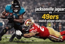 jacksonville jaguars vs 49ers match player stats