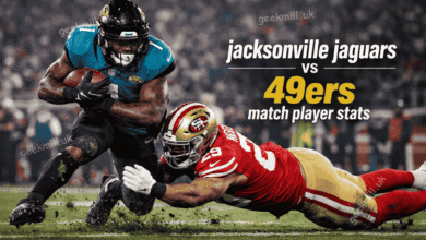 jacksonville jaguars vs 49ers match player stats